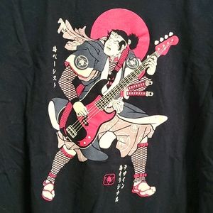 Men's t-shirt, black, size M